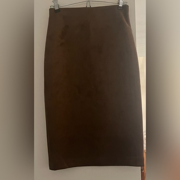 BCBG MAXAZRIA Lyric Pencil Skirt in Lt. Mocha - Picture 4 of 4